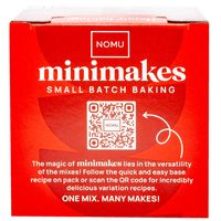 Nomu Vanilla Cake Batter Mix